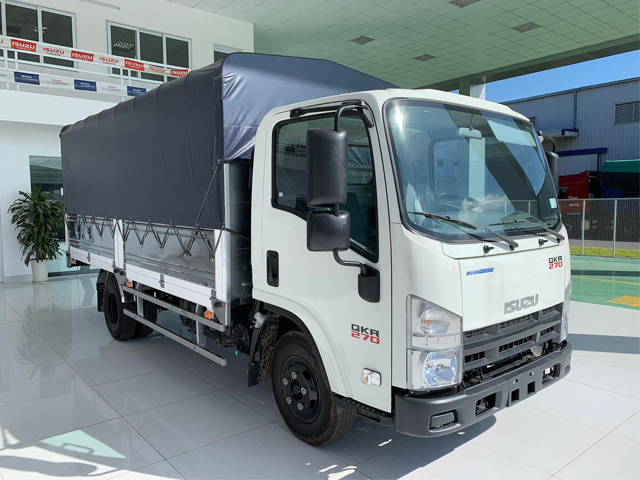 Công ty phân phối xe vận tải Isuzu trả dần lãi vay thấp  saigontruckvn